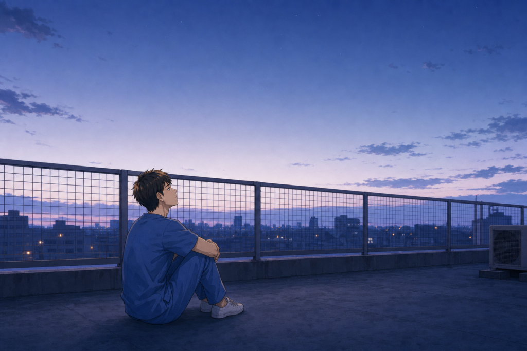 仕事でつらそうな表情をした新人看護師のイラスト