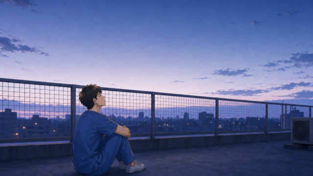 仕事でつらそうな表情をした新人看護師のイラスト