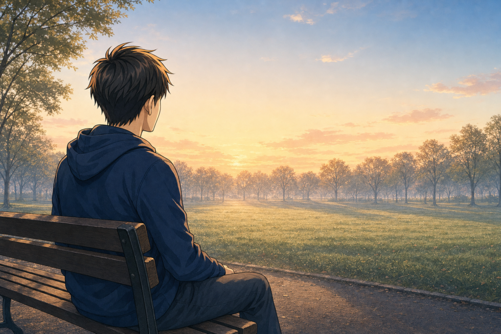 看護師が転職サイトを比較しながら考えている様子のイラスト